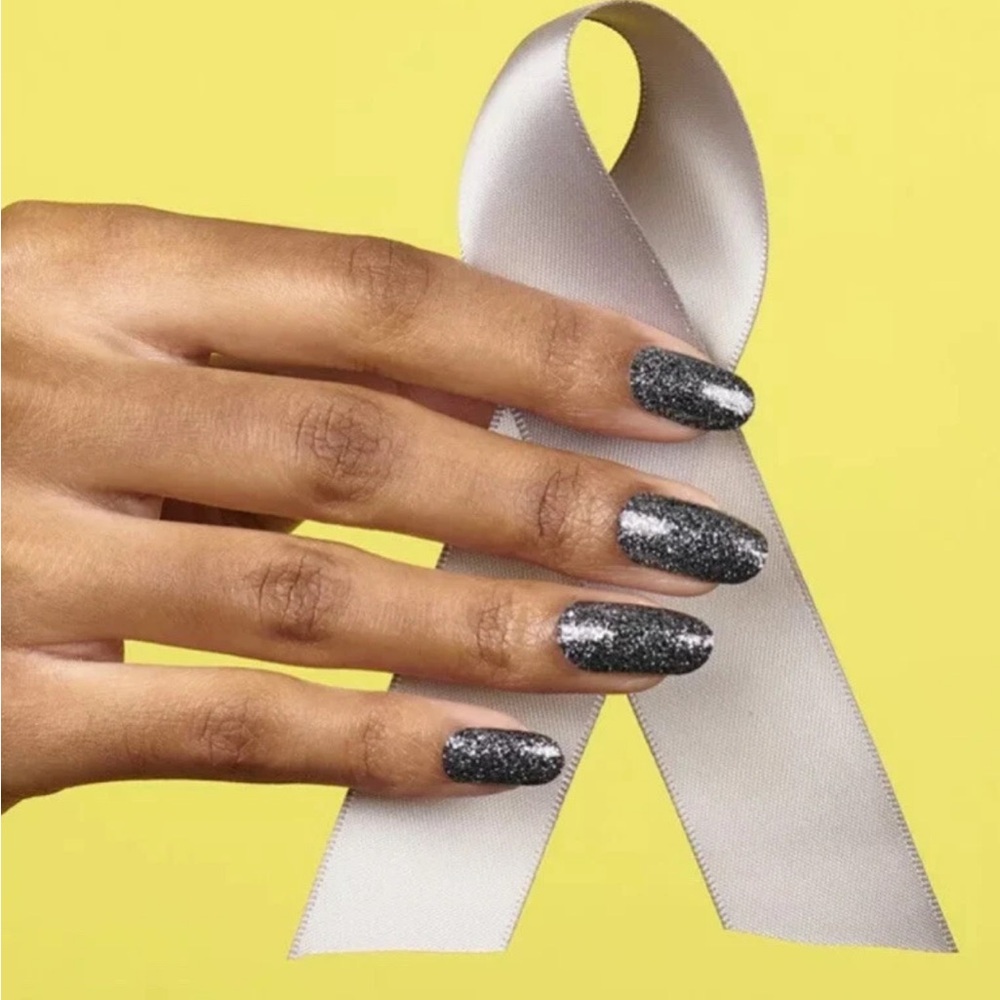 *Retired* Color Street: Mind Matters | Dark Gray Silver Glitter Winter Fall - Picture 11 of 16